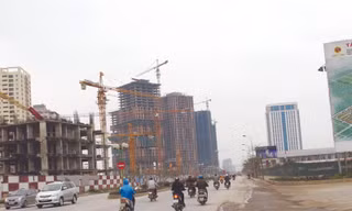 Đường bắc Hà Đông là một trong ít dự án BT được hoàn thành Ảnh: PV