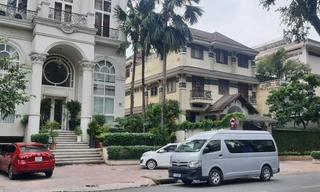 Cảnh sát xuất hiện tại biệt thự của bà Nguyễn Thị Như Loan, Tổng Giám đốc Quốc Cường Gia Lai