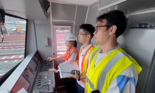 Quy trình đào tạo lái tàu tuyến metro số 1 TPHCM