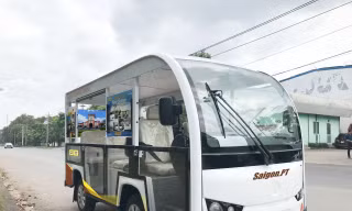 Xe điện chở du khách tham quan TPHCM lăn bánh khi nào?