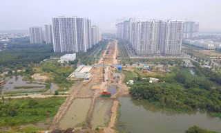 Cận cảnh 'đại công trường' Vành đai 3 đoạn qua TPHCM sau 7 tháng khởi công 