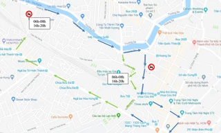 Cấm ô tô trên 1 tuyến đường khu vực ga Sài Gòn dịp Tết