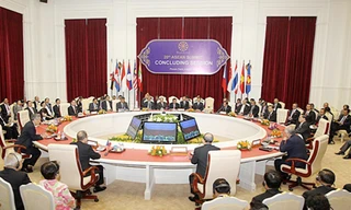 Quang cảnh phiên bế mạc Ảnh: TTXVN