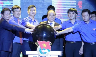 Năm 2016 được chọn là năm quốc gia khởi nghiệp với sự hưởng ứng của đông đảo người trẻ và các doanh nghiệp trẻ trên cả nước. Ảnh: Như Ý