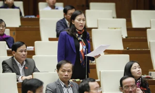 Theo Chủ nhiệm Ủy ban Tư pháp Lê Thị Nga, việc lạm dụng dấu mật còn đẩy người dân, một số hoạt động nghề nghiệp vào tình trạng dễ bị quy chụp. Ảnh :Như Ý.