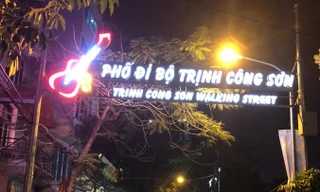 Khu phố đi bộ Trịnh Công Sơn chuẩn bị cho ngày khai trương 11/5