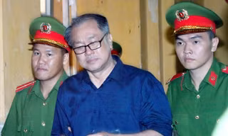 Bị cáo Phạm Công Danh tại tòa ngày 9/1. Ảnh: Tân Châu.
