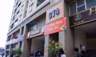 Chủ đầu tư tòa CT4 Khu đô thị Văn Khê nhiều năm nay vẫn ôm tiền quỹ bảo trì của cư dân, dẫn đến việc không có kinh phí bảo trì hệ thống PCCC. Ảnh: Duy Phạm.