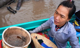 Huỳnh Thị Trang thay chồng đi Bãi Bồi kiếm tiền nuôi con khi chồng vướng vòng lao lý.