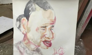 Tranh: Nguyễn Văn Hổ.