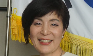 Bà Enna Park - Đại sứ phụ trách đối ngoại, Bộ Ngoại giao Hàn Quốc. Ảnh: L.A.