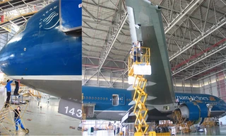 Sửa chữa tàu bay là nghề đòi hỏi kỹ thuật cao nhưng Việt Nam sớm làm chủ