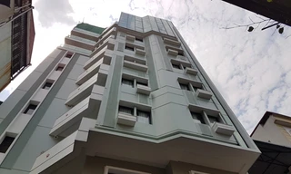 công trình vi phạm của nguyên Phó Giám đốc Sở GTVT Hà Nội Nguyễn Hoàng Linh tại ngõ 8 Lý Nam Đế. Ảnh: Vnexpress