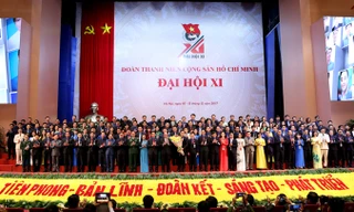 BCH T.Ư Đoàn khóa XI ra mắt đại hội. Ảnh: Như Ý.