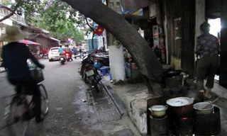 Hàng chục nghìn bếp than, trong đó phần lớn bếp được đặt trên vỉa hè đang trực tiếp đe dọa sức khỏe của người dân và môi trường khu vực nội đô Hà Nội.