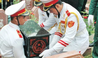 Sáng 15/4/2018, hài cốt anh Nguyễn Văn Trỗi được an táng tại Nghĩa trang liệt sĩ TPHCM.