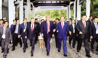 Chủ tịch nước Trần Ðại Quang và các lãnh đạo kinh tế APEC 2017.