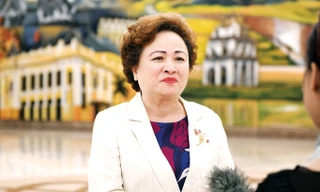 Bà Nguyễn Thị Nga - Chủ tịch Tập đoàn BRG đã dồn nhiều tâm sức đưa dự án Sheraton Đà Nẵng Resort về đích đúng tiến độ.