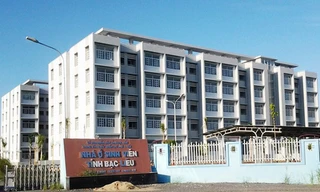 Khu nhà ở sinh viên tỉnh Bạc Liêu sức chứa 1.200 người, mới có 6 sinh viên ở. Ảnh: Ngọc Duyên