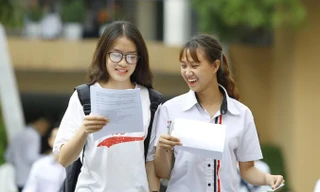 Thí sinh thi THPT quốc gia 2017. Ảnh: Như Ý.