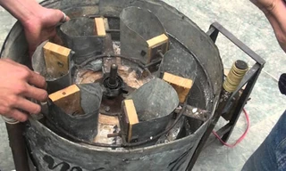 Những chiếc máy xay sắn ở nông thông rất nguy hiểm với trẻ nhỏ. Ảnh minh họa/ nguồn: Internet.