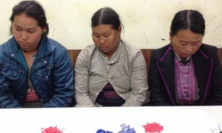 Bắt 2 chị em sơn nữ vận chuyển 8000 viên ma túy