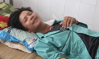 Sau 4 ngày điều trị tích cực, người đàn ông đã nói chuyện được. Ảnh: Đắc Thành