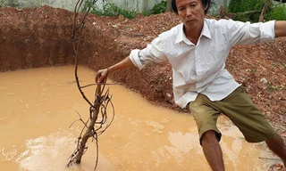 Hiện trường phát hiện thi thể hai em Đạt và Hoàng. 