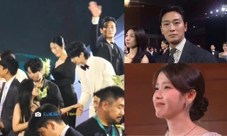 Khoảnh khắc viral Baeksang 2025: Joo Ji Hoon tấu hài, thuyền WooHye lại "ra khơi"