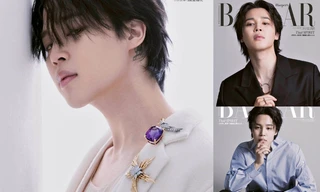 Jimin khoe visual và đãi ngộ "cực keo" từ Tiffany & Co. trên bìa Harper's BAZAAR Nhật