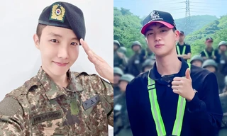 Anh cả Jin và j-hope BTS vừa có thêm thành tích mới khiến fan "phổng mũi"