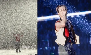 G-Dragon bùng nổ cảm xúc cùng hơn 40.000 khán giả bất chấp cơn mưa trắng trời