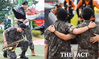 RM và V BTS xuất ngũ trong vòng tay ARMY, trưởng nhóm vẫn "tẻn tẻn" như ngày nào