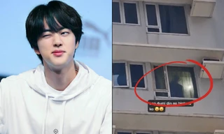 Góc lạ lắm: Đẹp trai toàn cầu Jin (BTS) không ngờ có ngày bị nhầm thành "bóng ma"