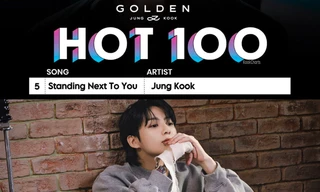 Jung Kook lại "hạ cánh" đẹp trên Billboard Hot 100, nối dài thành tích của "GOLDEN"