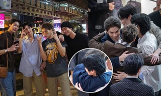 F4 Thái Lan tái ngộ: Cái ôm BrightWin gây bão, thân thiết bất kể tin đồn rã nhóm