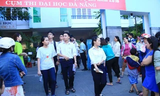 Thí sinh Đà Nẵng trong kỳ thi THPT quốc gia năm 2016. Ảnh: Thanh Trần. 