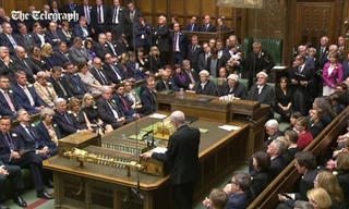 Quang cảnh buổi tưởng niệm nữ nghị sĩ Jo Cox tại Hạ nghị viện Anh.