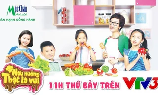 Nấu nướng thật là vui- Một chương trình dạy nấu ăn cho trẻ em cực kỳ vui vẻ sẽ lên sóng VTV3 vào 11h Thứ Bảy hàng tuần trên VTV3 từ 11/6/2016. 
