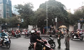 Hiện trường vụ việc.