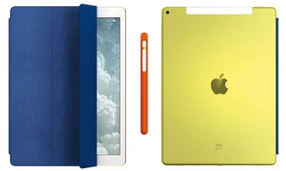 iPad Pro với các phụ kiện dùng màu sắc độc đáo. 