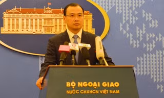 Người Phát ngôn Bộ Ngoại giao Việt Nam Lê Hải Bình. Ảnh: Soha