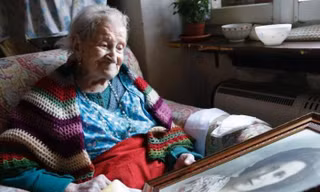 Emma Morano, người sống thọ nhất thế giới.