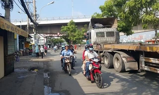 Khu vực xảy ra vụ án.