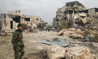 Cuộc chiến ở Syria được bầu chọn là sự kiện quốc tế quan trọng nhất năm 2016. Ảnh: Sputnik