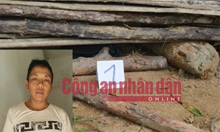 Đối tượng Nạ Văn No và nơi giấu mìn tự chế.