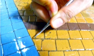 Ba tháng bóc gạch mosaic Thương xá Tax Sài Gòn để bảo tồn