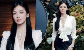 "Chị đẹp" Song Hye Kyo lại gây bão nhan sắc, mặc đơn giản nhưng hiệu quả cực kỳ