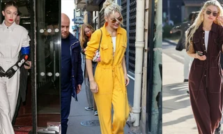 Chân dài đình đám Gigi Hadid biến đồ bay trở thành xu hướng hot nhất Thu - Đông 2022