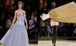 Những thiết kế gây "ứa" của Viktor & Rolf Haute Couture Spring 2023, ai bị OCD đừng xem!